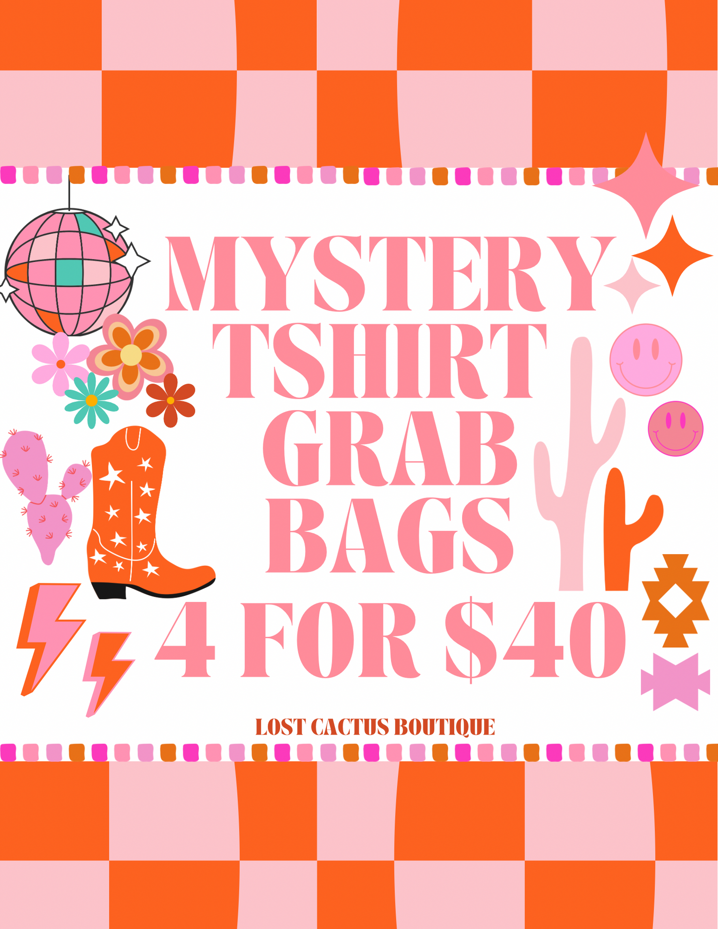 Mystery tshirt grab bag