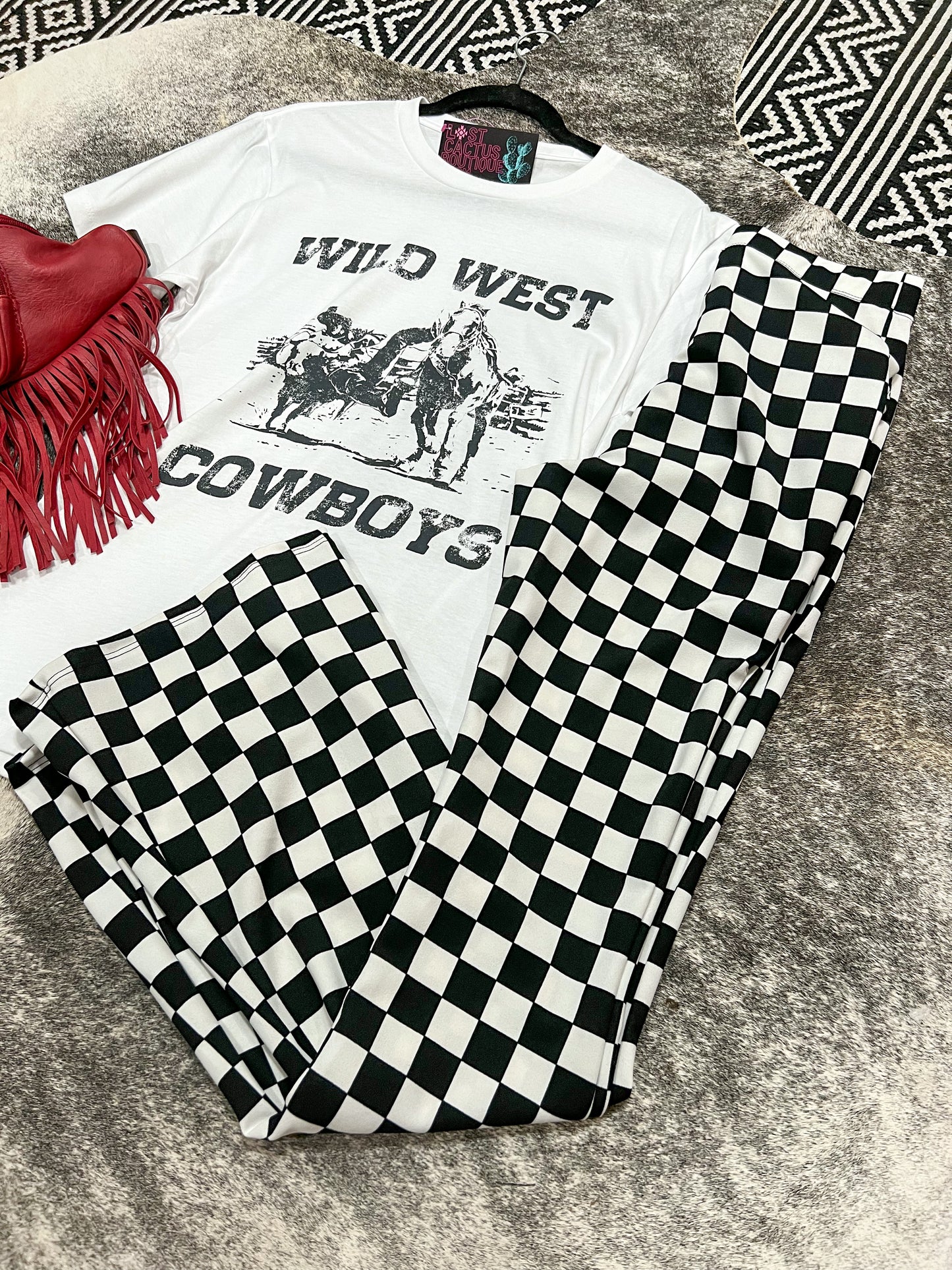 Finish line bell bottoms