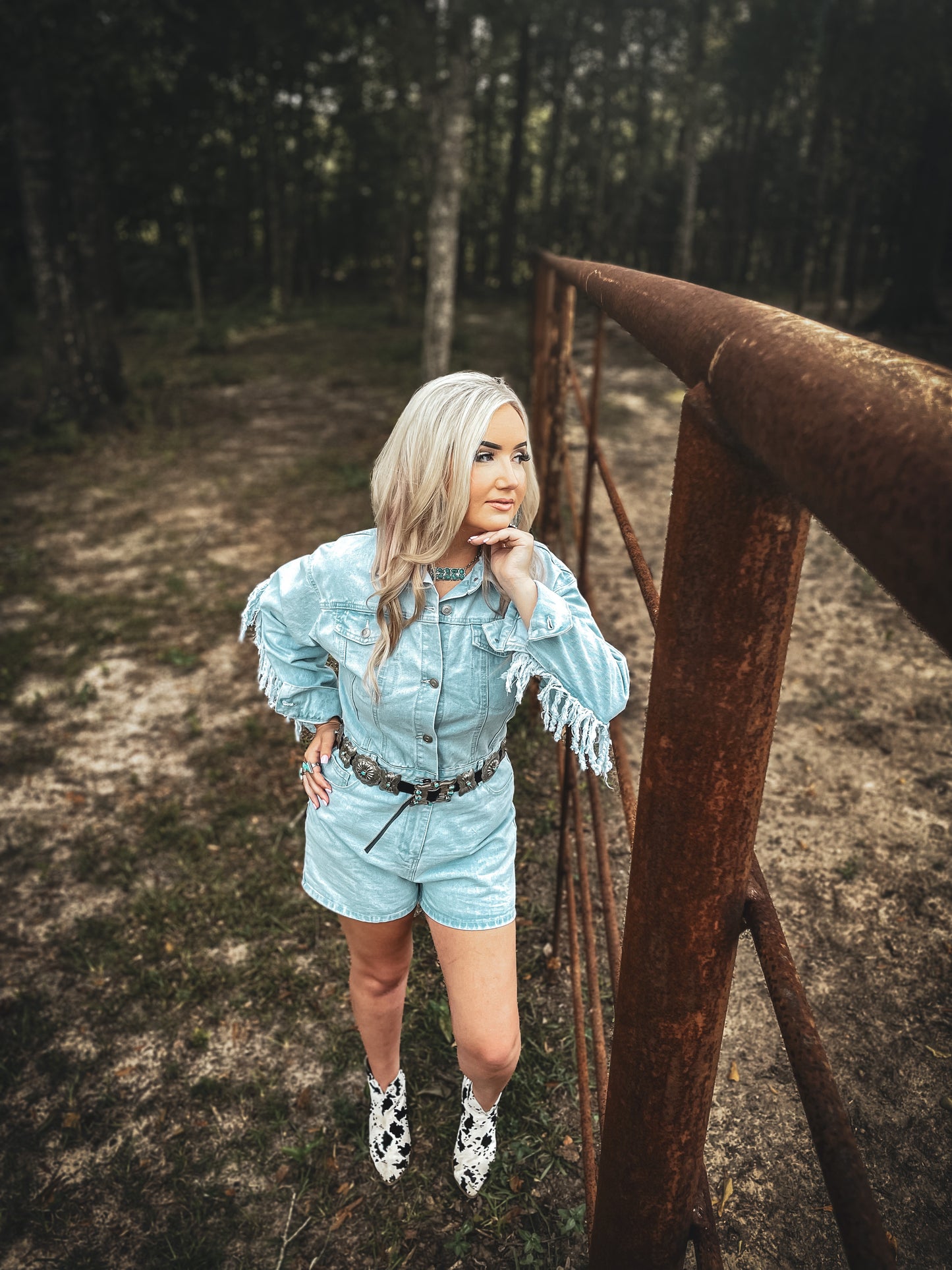 Nashville Cowgirl Romper